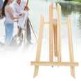thumbnail image 1 of TOPINCN Beech Wood Easel Tablet Table Easel General Purpose Foldable Triangular Painting Drawing Holder,Easel,Painting Easel, 1 of 1