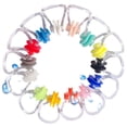 thumbnail image 2 of 14 Uds. Pinzas para la nariz de natación de silicona impermeables de Color aleatorio, pinzas para la nariz para buceo, surf, natación, para adultos y niños, 2 of 8