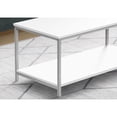 thumbnail image 4 of Monarch Specialties Coffee Table, Accent, Cocktail, Rectangular, Living Room, 40"L, White Laminate, 4 of 5