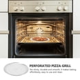 thumbnail image 3 of unbranded Redonda Para Pizza Con Agujeros De Acero Inoxidable Para Hornear Uniforme, 3 of 8
