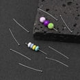 thumbnail image 3 of Goupilles à Tête Ronde en Acier Inoxydable 304 Résistantes Couleur Acier Inoxydable 35x0.7mm 21 Gauge Tête : 1.9mm Environ 500 Pcs/sac, 3 of 6