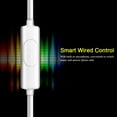 thumbnail image 1 of Earphone,  Sound Quality 3.5mm Audio Jack Metal Spiral Shape Microphone Wired Earphone  For Phones For Daily Use, 1 of 8