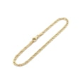 thumbnail image 2 of Pulsera Tejido Oro Amarillo 18.5 cm Solido 10k, 2 of 6