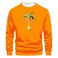 thumbnail image 1 of Sudaderas sin capucha para hombre, estilo casual, a la moda, con cuello redondo, estampado, de manga larga, blusas de manga larga y cuello redondo, blusas de poliéster para hombre, 1 of 4