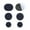 Navy, variant on 4/3/2/1 Sets Mesh Shoes Hole Repair Self-Adhesive Sneaker Hole Vamp Repair Sticker Anti-Abrasive Quick Repair Shoes Tool