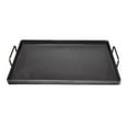 thumbnail image 2 of Sartén para cocinar, plancha para barbacoa, utensilios de cocina, planchas de hierro fundido reforzado con ranuras, superficie plana para, 2 of 8
