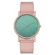 thumbnail image 1 of La correa casual de acero inoxidable de la moda mira el reloj pequeño del cuarzo del dial de las señoras Wmkox8yii gfajkfgbkjabf1185, 1 of 1