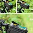 thumbnail image 2 of Bike Top Tube Phone Case With Transparent Touch Window Cycling Storage Pouches, 2 of 6
