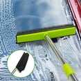 thumbnail image 3 of CGACOL Pet Hair Removal Rubber Broom Carpet Rake with Squeegee Floor Brush for Carpet, 3 of 5