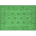 thumbnail image 1 of Ahgly Company Indoor Rectangle Oriental Emerald Green Traditional Area Rugs, 7' x 9', 1 of 4