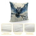 thumbnail image 4 of Orinice Owl Graphic Decorative Cushion Throw Pillow Cover for Home Couch Living Room Bed Sofa Soft and Durable 1PC 24x24in, 4 of 5
