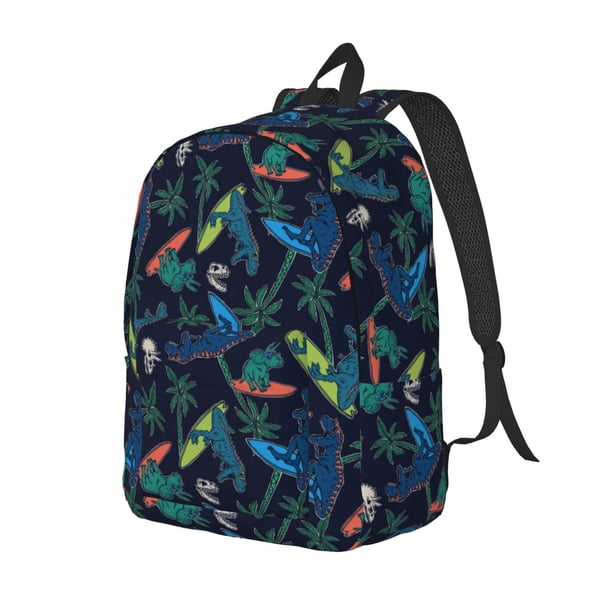 Fotbe Dinosaur Mochila de Lona con Estampado, Mochila Duradera, Mochila Versátil de Alta Calidad, Mochila Compacta Vintage-Small