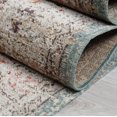 thumbnail image 4 of Ladole Rugs Distressed Persian Traditional Thin Cream Beige Indoor Outdoor Area Rug Carpet Tapis, 4 of 6
