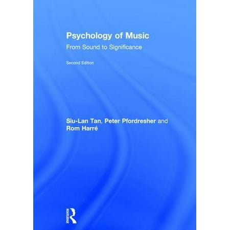 Psychology Of Music From Sound To Significance Walmart Com