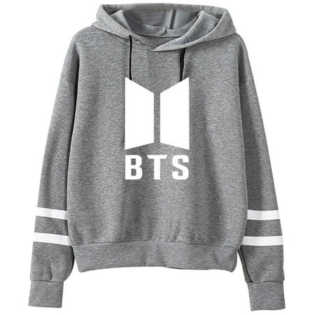 - Fancyleo New Fashion BTS LOVE YOURSELF Women Hoodies Sweatshirts Casaul K-pop Fans Printed Bts Sweatshirt Long Sleeve Hooded Pullover Sweatshirt