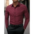 thumbnail image 5 of Dagugfen Mens Dress Shirts Long Sleeve Button down Suits Slim Fitting Business Casual Office Work Shirts, 5 of 9