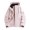 Pink, variant on Tiweut Womens Outdoor Jackets Versatile Long Sleeve Hooded Lightweight Windbreakers All Seasons Waterproof Clothing Black,L