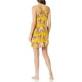 thumbnail image 2 of P.J. Salvage Womens Floral Criss Cross Back Pajama Night Gown, Yellow, Small, 2 of 2