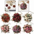thumbnail image 4 of Home Decor Hanging Simulation Flowers Ball 20cm Diameter Wedding Accent, 4 of 5