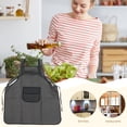thumbnail image 3 of Supvox Tpu Cooking Apron Oilproof and Wear Resistant Apron with Pocket for Home Use, 3 of 4