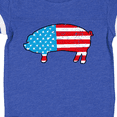 thumbnail image 4 of Inktastic Patriotic Pig Boys or Girls Baby Bodysuit, 4 of 5