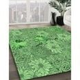 thumbnail image 2 of Ahgly Company Indoor Rectangle Patterned Stoplight Go Green Area Rugs, 8' x 12', 2 of 6