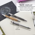 thumbnail image 2 of BAZIC Titan Mechanical Pencil 0.7mm, Latex Free Eraser, (3/Pack), 1-Pack, 2 of 7
