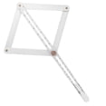 thumbnail image 4 of Milisten Rapporteur pour Menuiserie Outil de Mesure d'Angle Court Règle d'Angle, 4 of 6