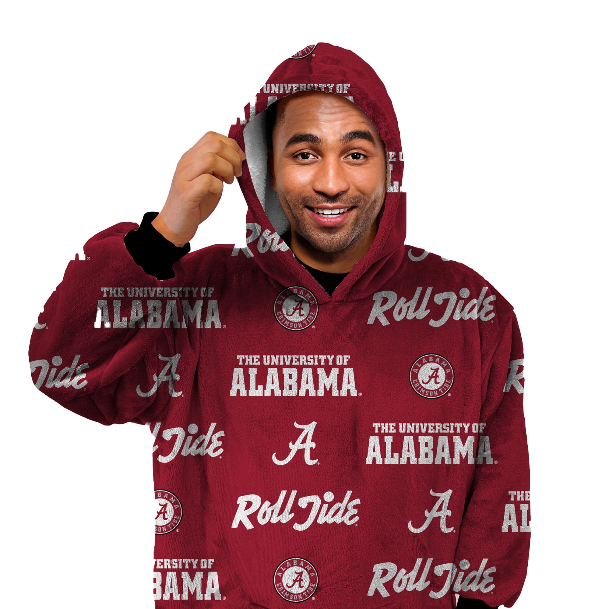 NCAA Unisex Alabama Crimson Tide FAN CAPE Game Day Fan Apparel