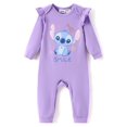 thumbnail image 1 of Enterito para Bebé Disney Stitch de Algodón con Mangas Largas 0-18M, 1 of 7