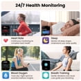 thumbnail image 4 of Smartwatch Cillso IDW26 de 1,83" con Alexa y llamadas por Bluetooth, 4 of 7