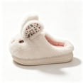 thumbnail image 7 of Jamicy Kids Toddler Slippers for Boys Girls Cute Bunny House Shoes Non Slip Warm Soft Winter Fuzzy Indoor Bedroom Slipper, 7 of 7