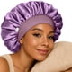 thumbnail image 1 of Gorro de seda YANIBEST para dormir, satén de doble capa, para mujeres, 1 of 7