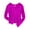 Purple - 554, variant on Aeropostale Womens Sheer Cropped Knit Sweater, Grey, Juniors, X-Small