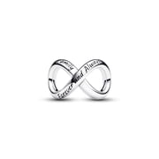 Pandora Forever & Always Infinity Charm Sterling Silver Women's Jewelry