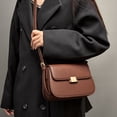 thumbnail image 4 of Bolso de mujer de piel con diseño de nicho de alta gama para las axilas, bolso de tofu de moda para primavera y verano, bolso bandolera de un solo hombro, 4 of 6