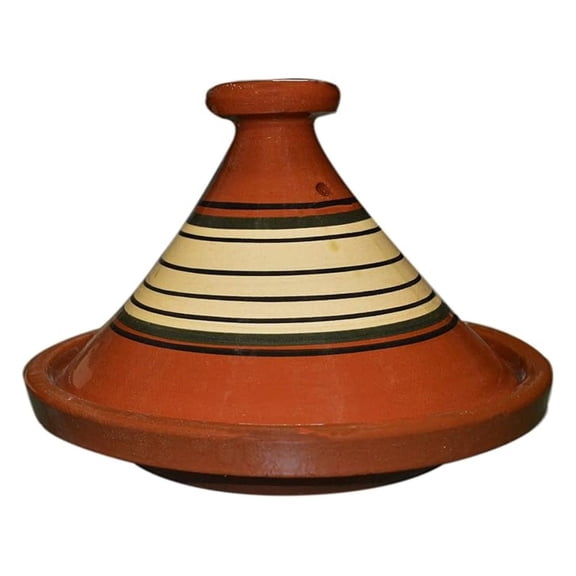 Moroccan Cooking Tagine Glazed X-Large 12.5 in Diameter Authentic Food