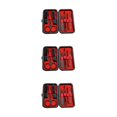 thumbnail image 2 of maskred Convenient Travel Nail Clippers Set with Protective Case 8 Pcs 15x10cm 3Set, 2 of 6