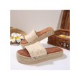 thumbnail image 2 of Women Wedge Sandals Slingback Slide Lightweight Comfortable Beach Summer Daily Casual Wear Shoes, 2 of 9