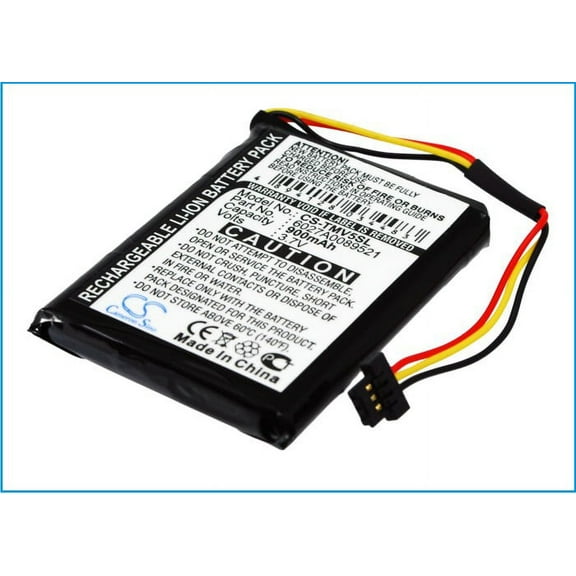 Battery for TomTom 6027A0089521 4EK0.001.01 ONE IQ V5 GPS CS-TMV5SL 3.7V 900mAh