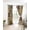 brown, variant on Sunflowers Blackout Curtains 90 Inches Long for Bedroom, Retro Country Butterfly Bee Floral Plaid Thermal Insulated Room Darkening Black Out Window Curtain Panels Grommet Drapes for Living Room