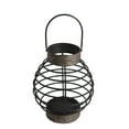thumbnail image 2 of Privilege International Round Candle Lantern with Metal Handle, 2 of 2