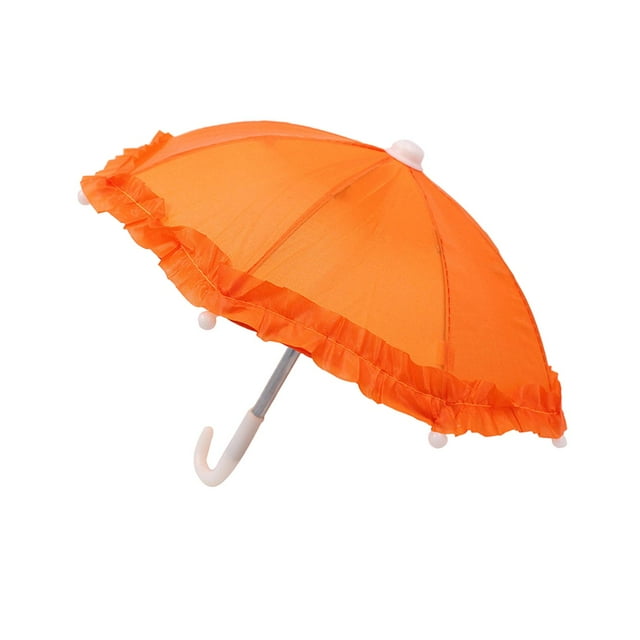 Miniatura para Casa de Muñecas CUTICAT Lluvioso Colgante Decorativo Naranja