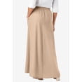 thumbnail image 2 of Jessica London Women's Plus Size Linen Maxi Skirt, 2 of 4