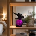 thumbnail image 3 of Halloween Gothic Dark Crow Desk Lamp, Vintage Black Bird Table Lamp with Spooky Silhouette Base, Mood Lighting Fixture for Nightstand, Office, Themed Party, Ghost House Atmosphere Decor, A, 3 of 7