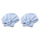 thumbnail image 1 of Paquete de toallas de microfibra para el cabello seco Laklulu, gorro de ducha con lazo, paquete de gorro de ducha en rollo para regalo de mujer, 2 paquetes, 1 of 5
