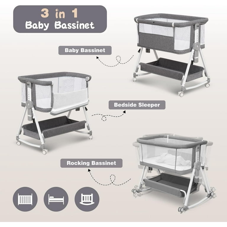 【利益還元祭】開催中！今年最後の大セール Hanging with Bassinet Baby 1 in 3 MEICHYUN Toys, 4 Foldable, ピアス