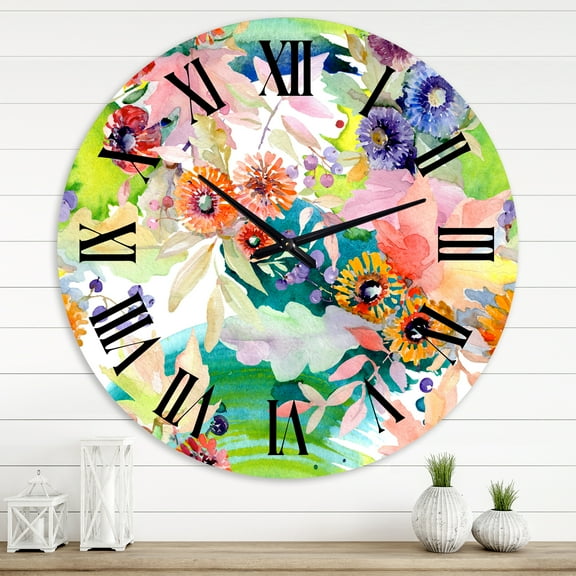 Designart 1 in Traditional Wall Clock