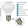 thumbnail image 3 of Haian R14 Led Bulb E17 Intermediate Base Mini Reflector Floodlight,4watt 400 Lumens,40 Watt Incandescent Equivalent,r14 E17 Led Light Bulb Non-dimmabl, 3 of 5