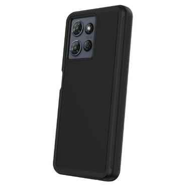 onn Rugged Phone Case for Samsung Galaxy moto g POWER 2025, Black